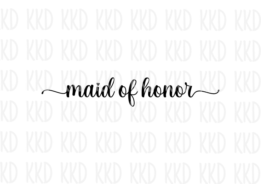 Will You Be My Maid of Honor SVG, Maid of Honor SVG, Wedding SVG