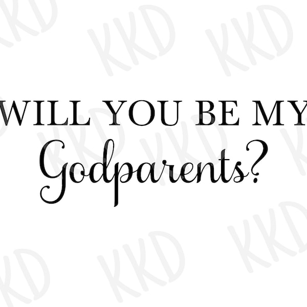 Will You Be My Godparents Etsy — free download