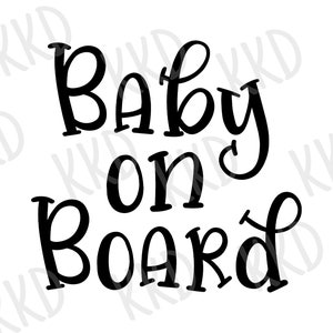 Baby On Board svg, Little Human On Board SVG, Newborn SVG for Cricut, Car svg, Car Decal, baby svg, Cricut Cut File, Silhouette Cut File