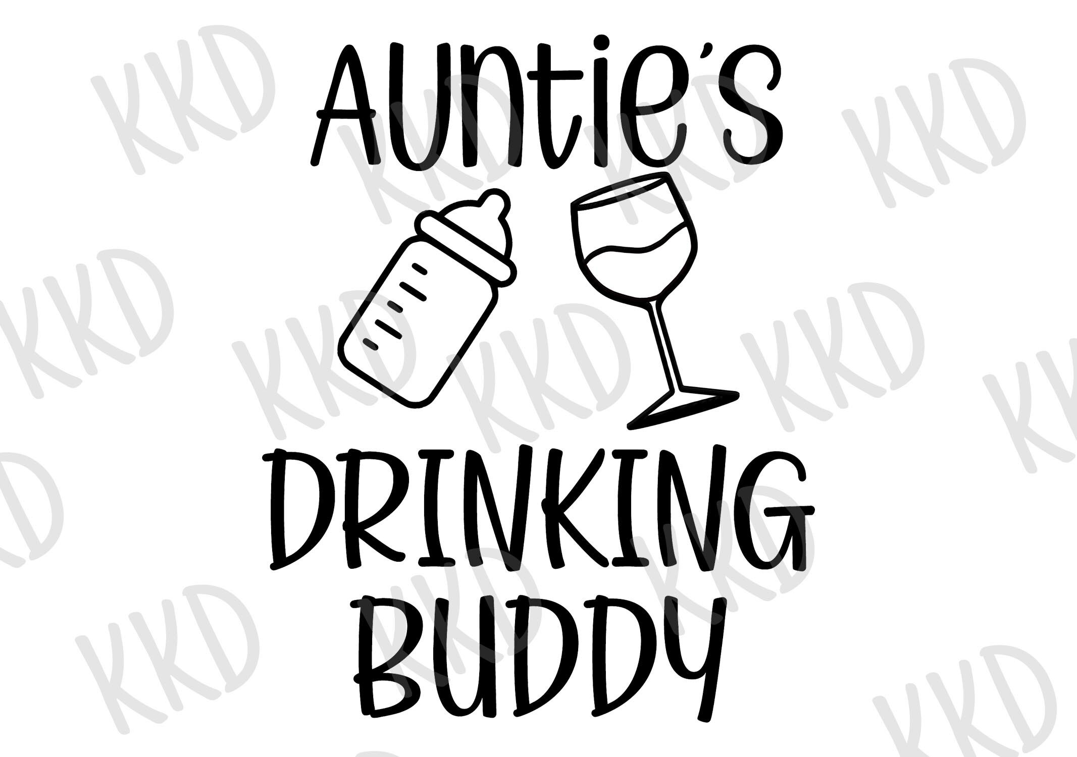Aunties drinking buddy onesie 2025