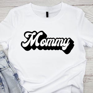 Mommy and Daddy Retro SVG, Mom and Dad Announcement SVG, Mother Svg ...