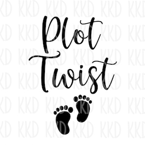 Colpo di scena in formato SVG, Annuncio di nascita in formato SVG, Cartello di annuncio di gravidanza, Bambino in formato SVG, Citazione sul bambino, Cartello sul bambino, File di taglio Silhouette Cameo per Cricut