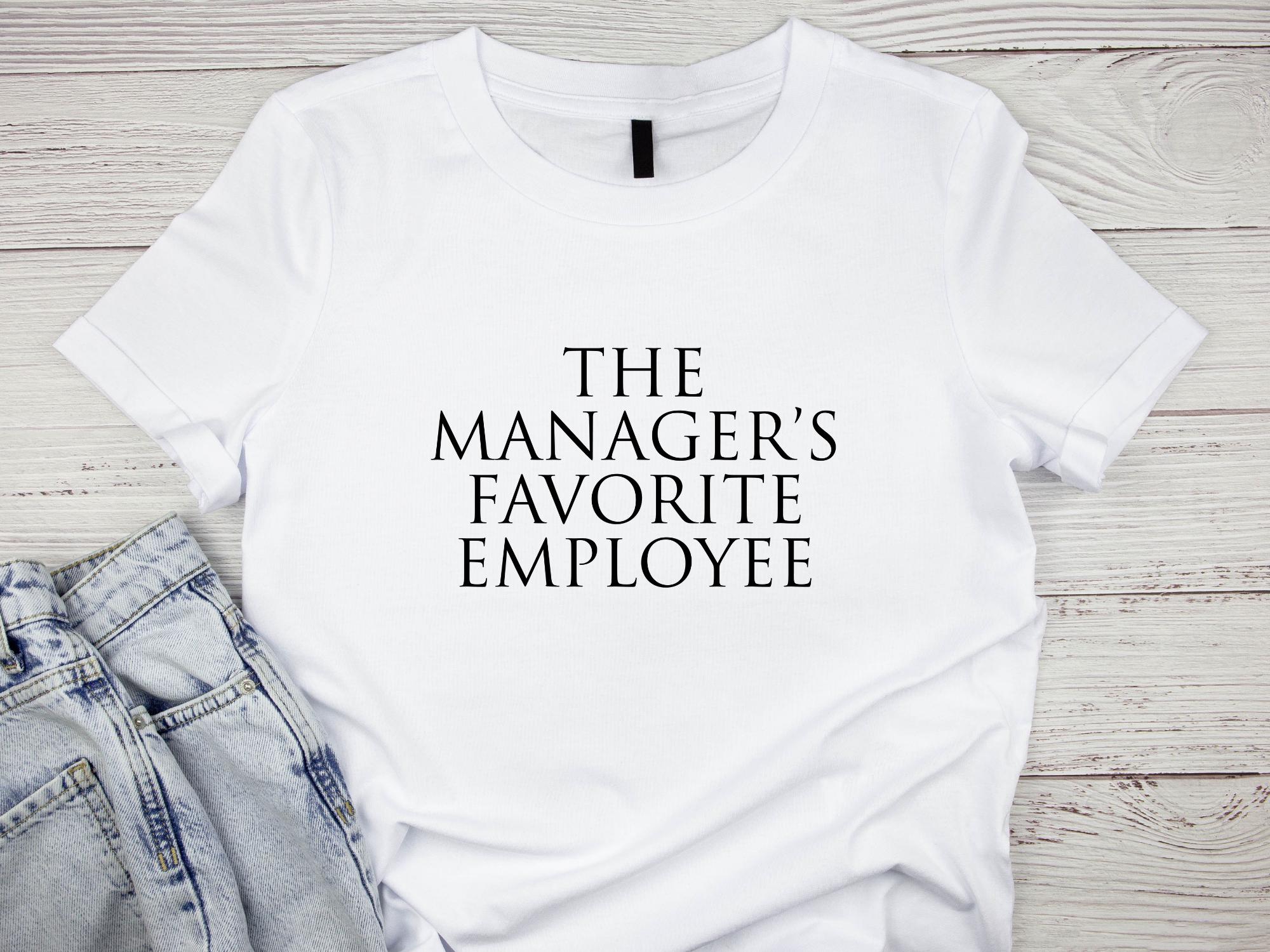 L'employé préféré du manager SVG, svg de bureau drôle, patron employé svg, png, fichier de coupe dxf, humour au travail svg, téléchargement immédiat