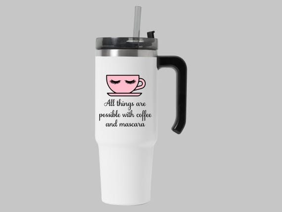 amazon iced coffee cup Wildflower Iced Coffee Cup with Lid & Straw, 16oz Tumbler, Cute Boho I main image 1