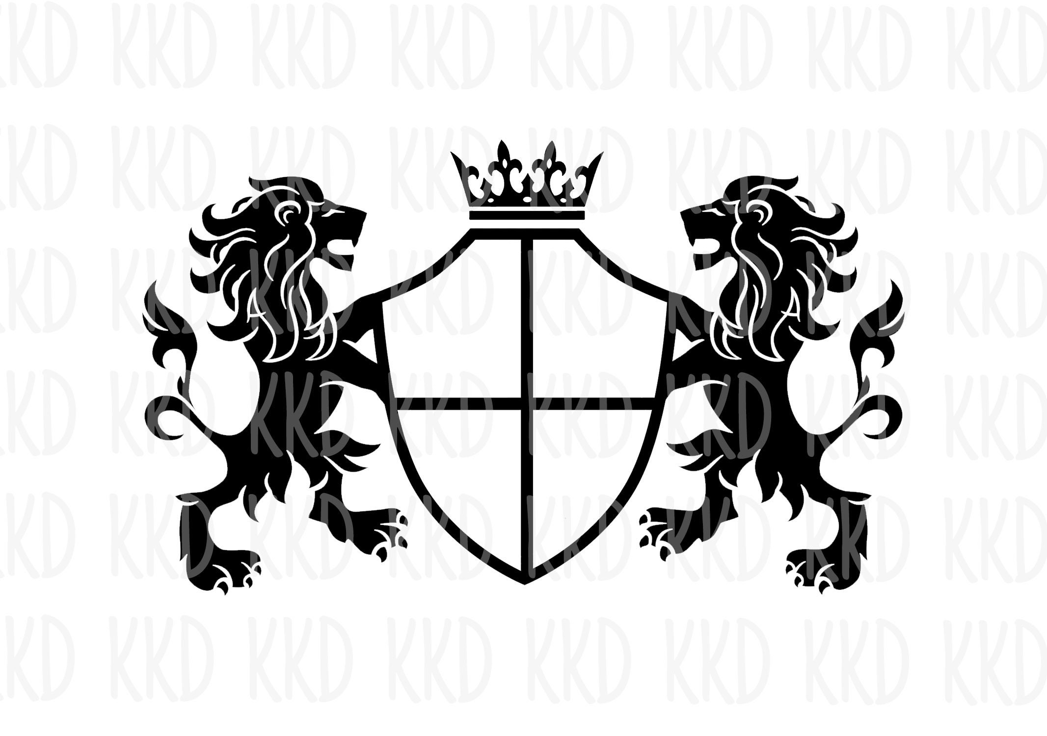 Family Crest SVG Template Lion Crest Coat of Arms Svg. - Etsy UK