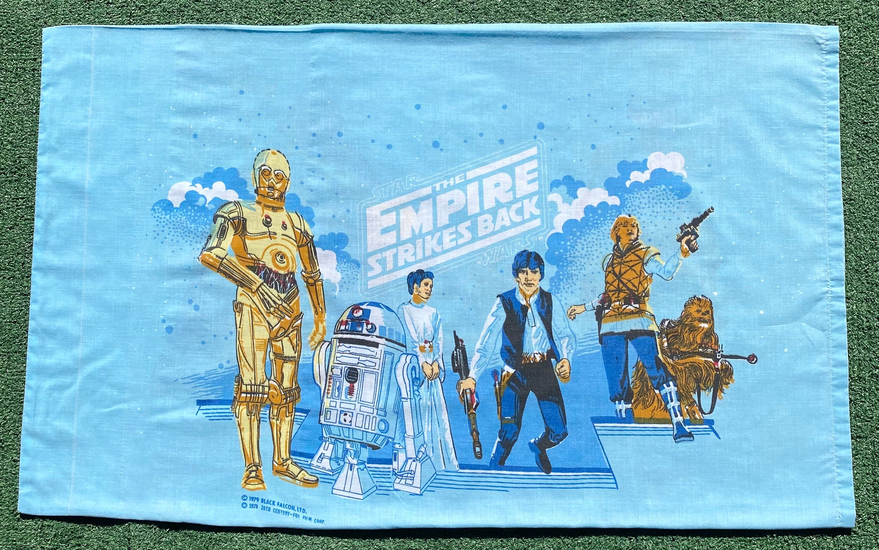 Vintage 1979 Star Wars the Empire Strikes Back Single Pillowcase