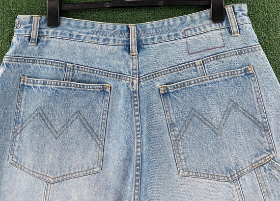 VTG 90s Maurice Malone Mo Jeans Streetwear Shorts… - image 7