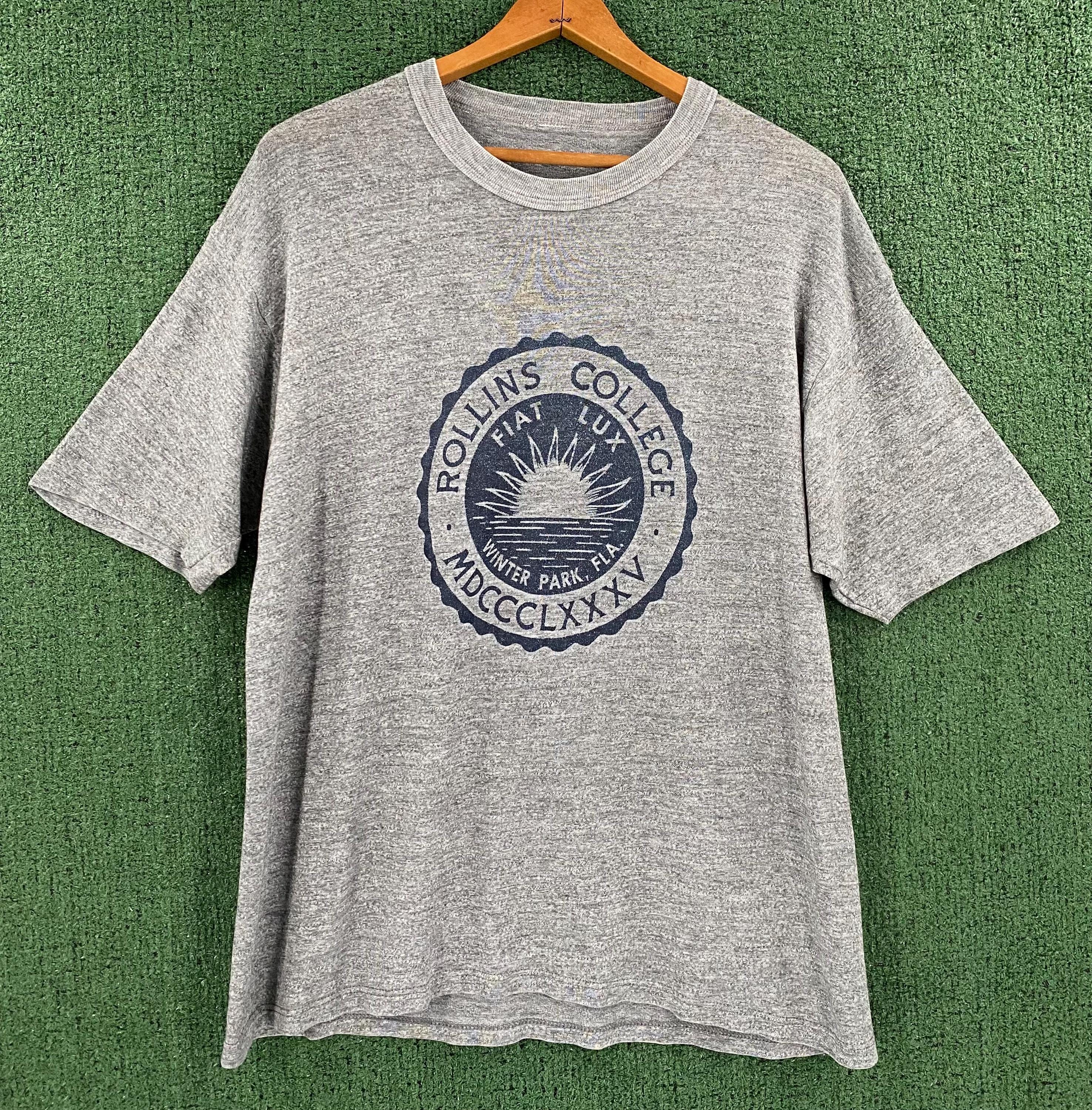 Vintage 90's Rollins College Winter Park Florida T-shirt Men's