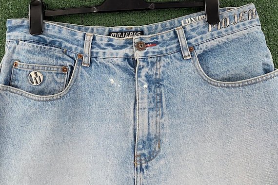 VTG 90s Maurice Malone Mo Jeans Streetwear Shorts… - image 2