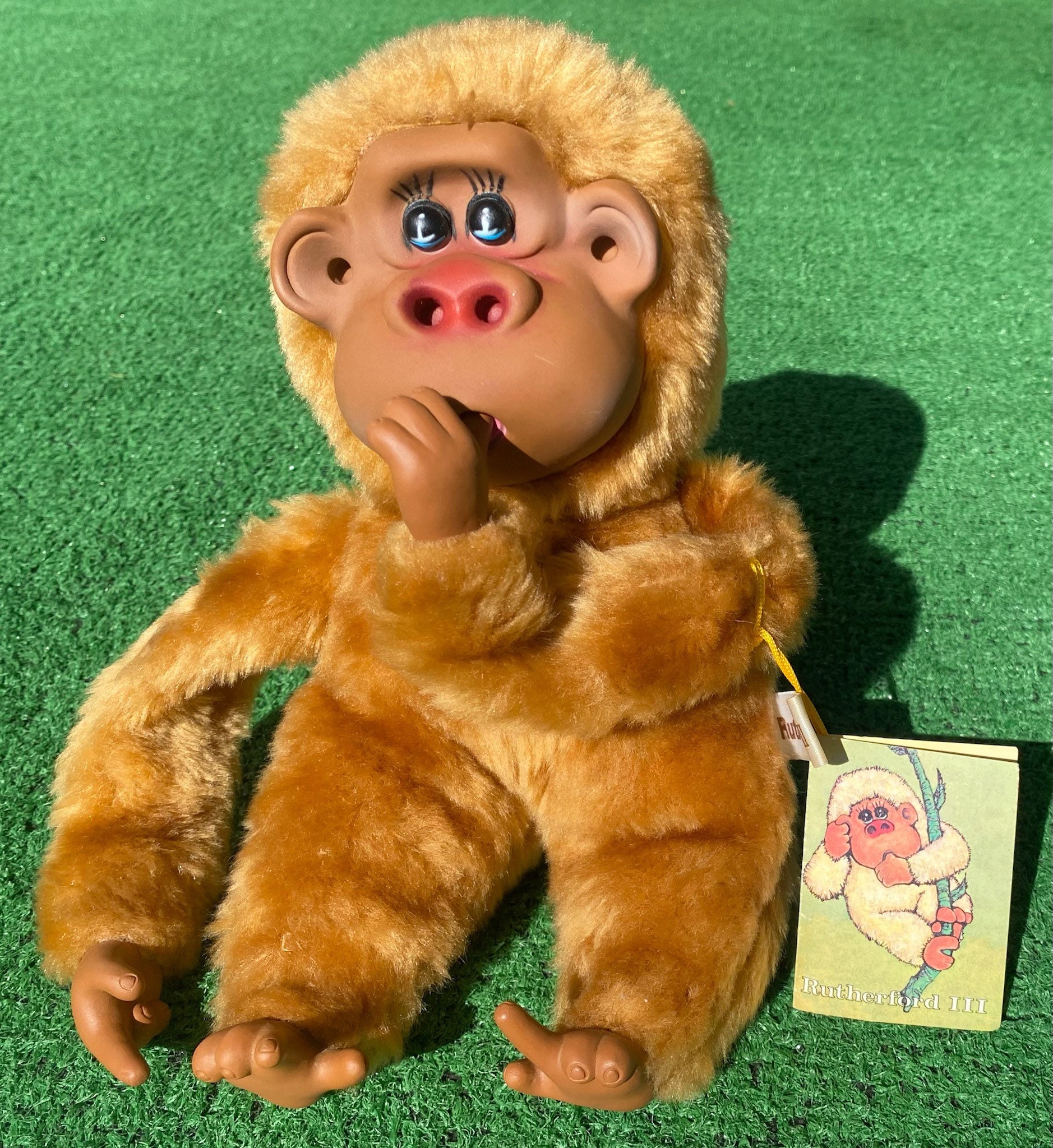 1980 stuffed monkey