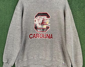 VTG 90er Jahre Russel Athletic South Carolina Gamecocks Sweatshirt Men Large USA Made