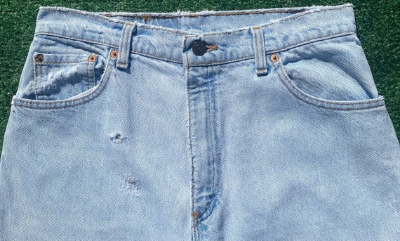 VTG 90’s Levis 532 Distressed Denim Jeans Women’s… - image 2