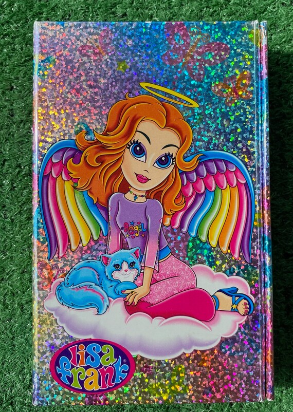 Vintage Y2K Lisa Frank Hardcover Day Planner Angel Girl With Etsy