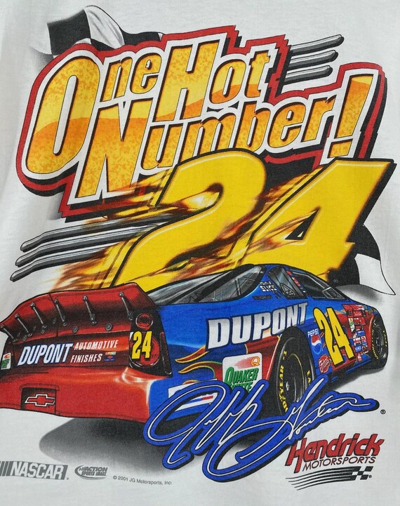 Hendrick Motorsports Jeff Gordon Vintage Distressed Poster T