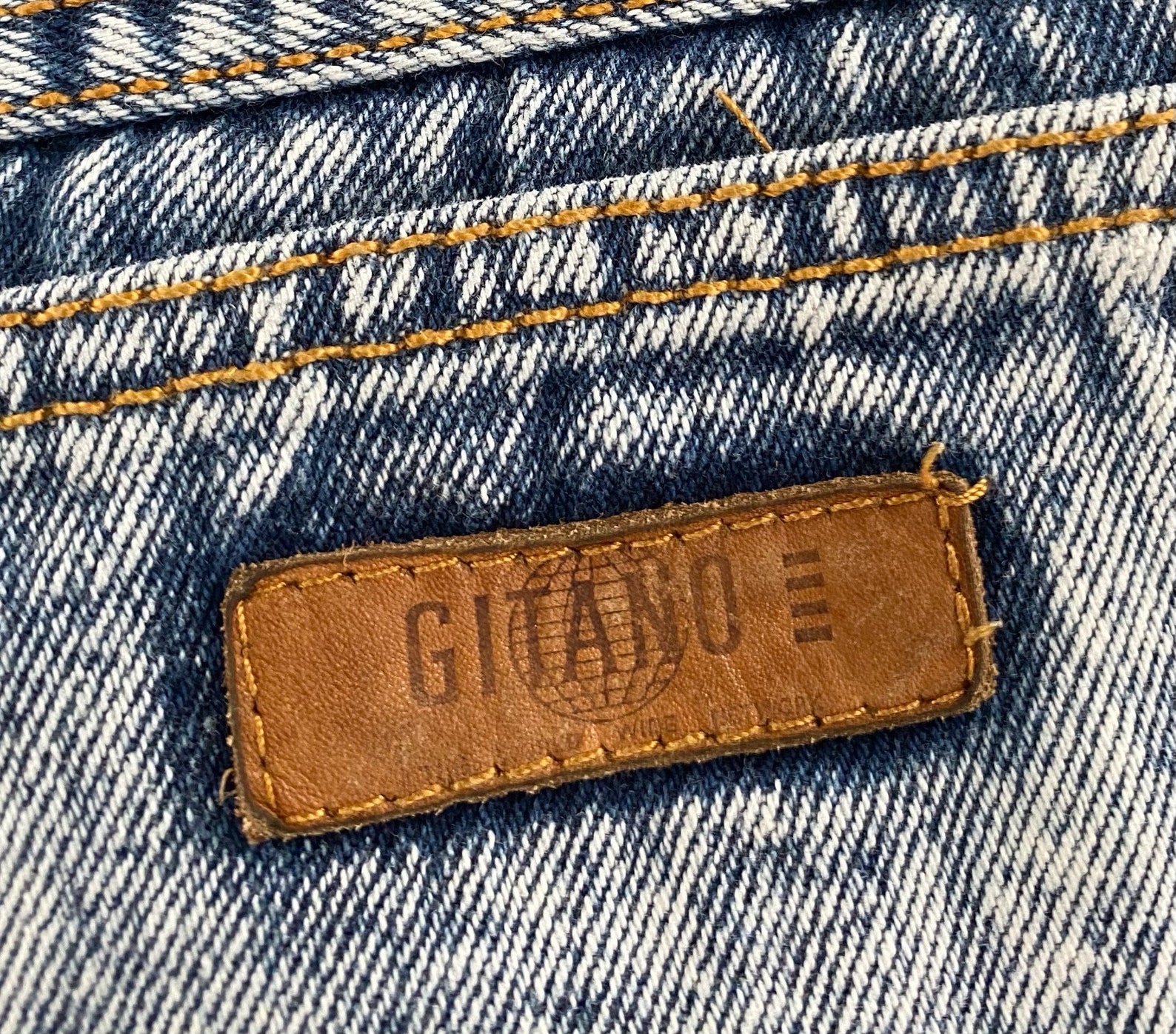 vintage-80s-gitano-a-line-acid-wash-denim-skirt-womens-sz-27-waist-etsy