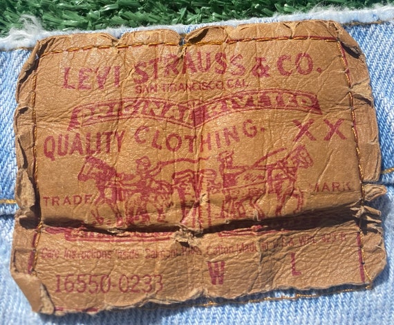 VTG 90’s Levis 532 Distressed Denim Jeans Women’s… - image 8