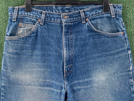 VTG 90’s Levi’s 517 Orange Tab Boot Cut Jeans Men… - image 2