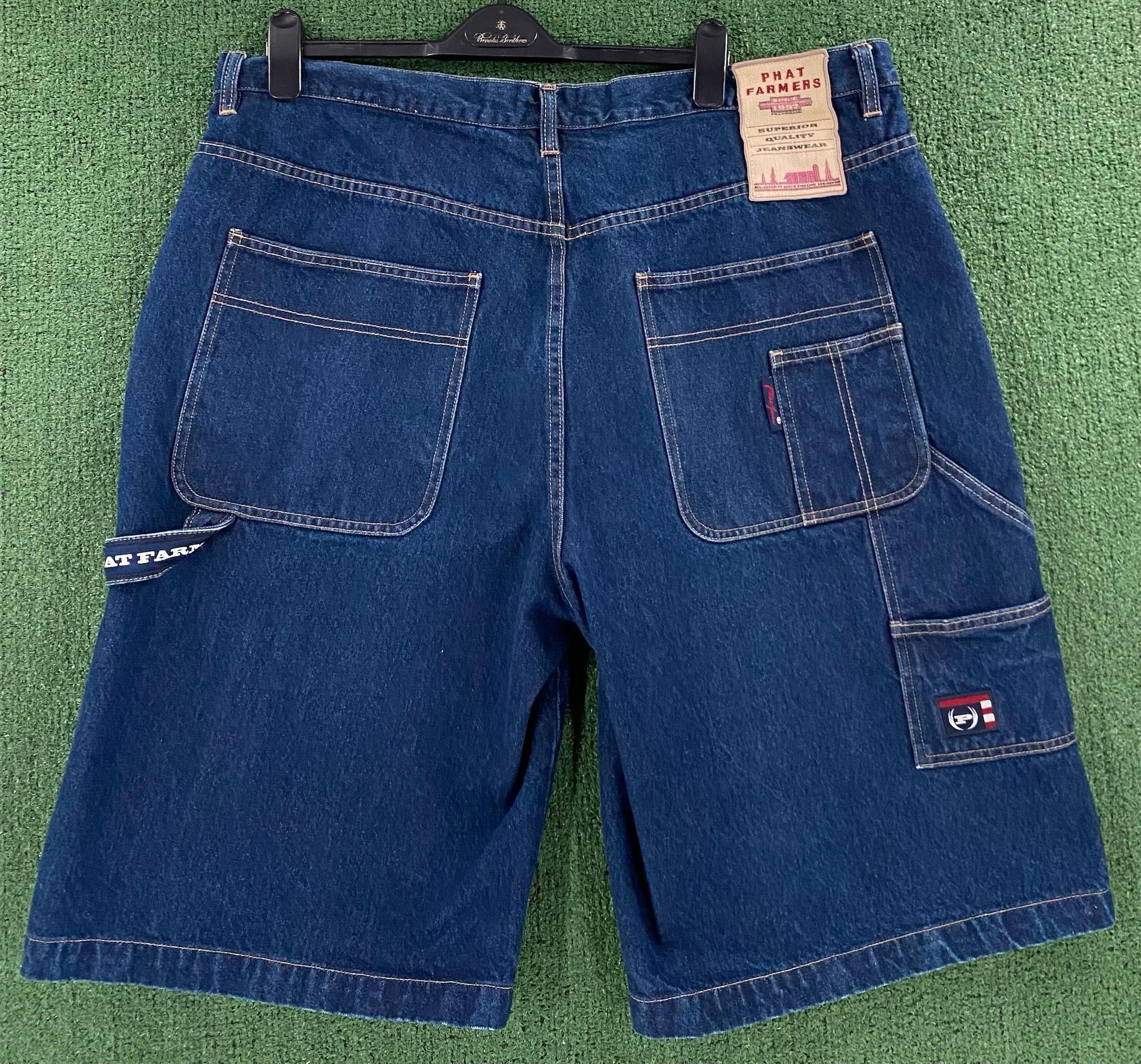 パンツ 90s PHAT FARM painter denim half pants 90s PHAT FARM painter denim half pants