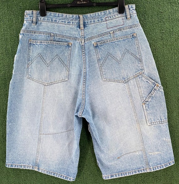 VTG 90s Maurice Malone Mo Jeans Streetwear Shorts… - image 8