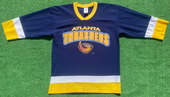 Atlanta Thrashers Jersey - Youth L/XL - CCM - Vintage - Stitched - NHL