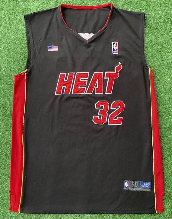 Vintage Reebok SHAQUILLE O’NEAL Miami Heat Double… - image 1