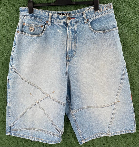 VTG 90s Maurice Malone Mo Jeans Streetwear Shorts… - image 1