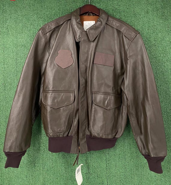 New Vintage DSCP Cockpit USA Type A-2 AF Flight Leather Bomber