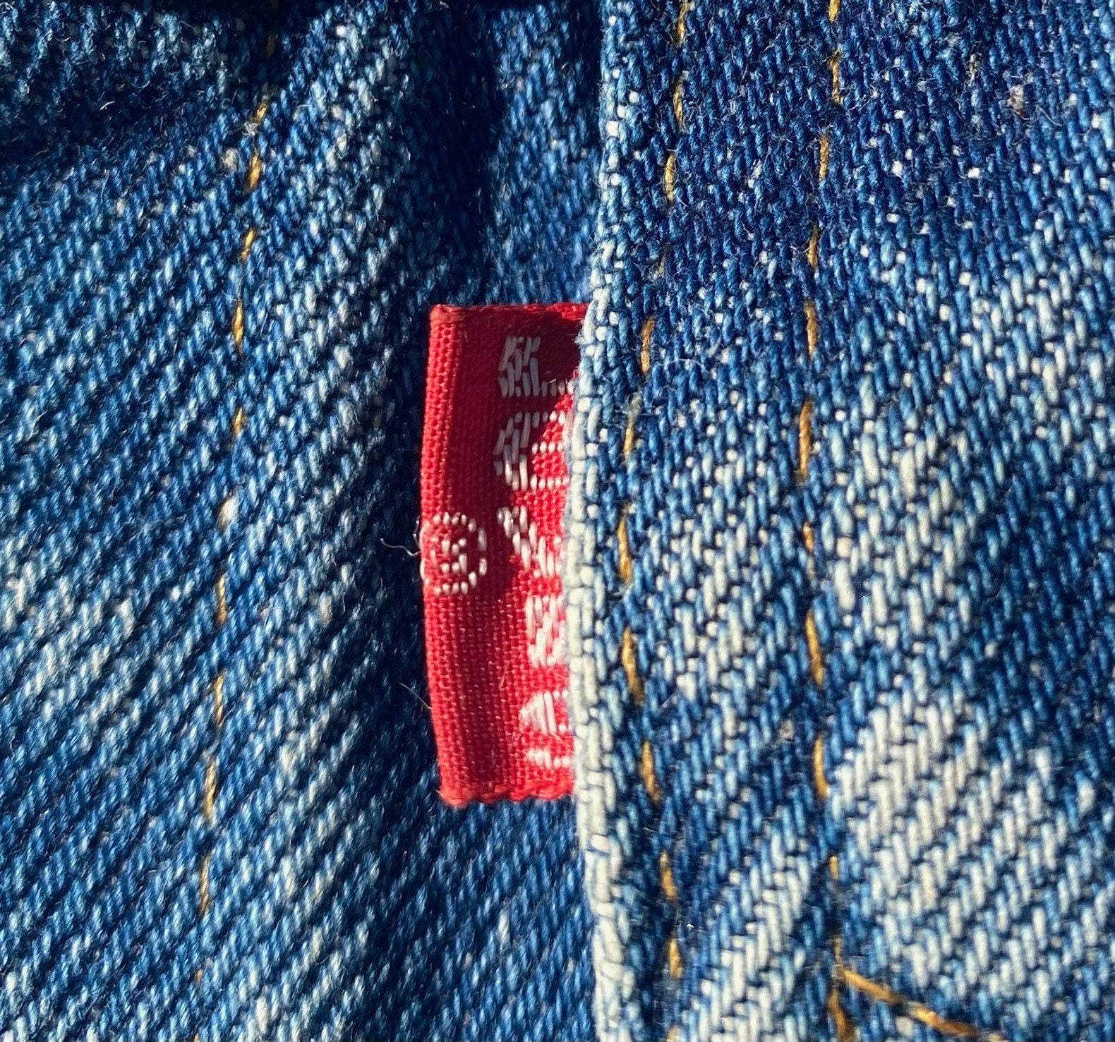 VTG 1970s USA MADE LEVIS 70505 0217 TYPE 3 TRUCKER DENIM JACKET VGC XS 34”