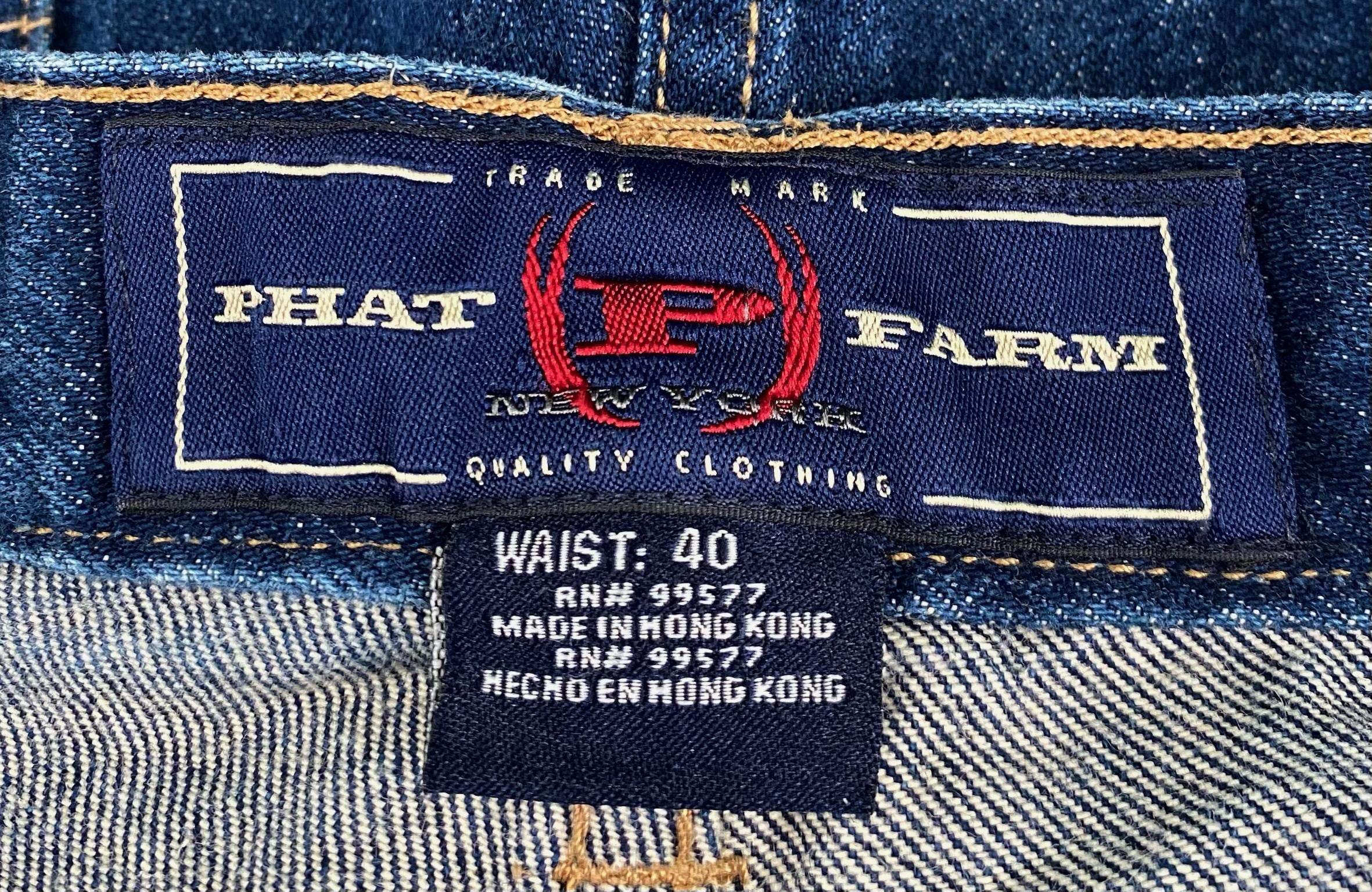 Vintage 90's Phat Farm Carpenter Jean Shorts Jorts Mens Size 41 - Etsy