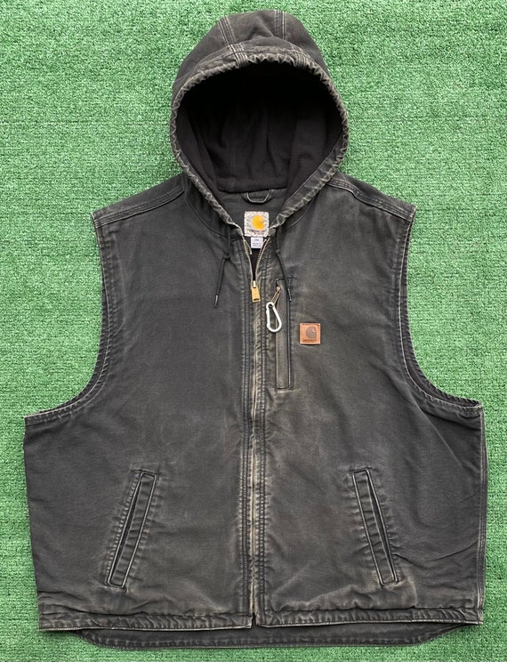 Carhartt hooded deals vest