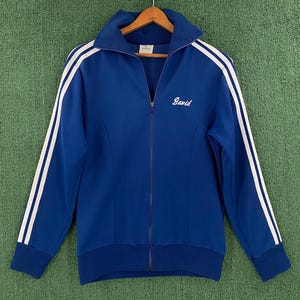 70s vintage adidas track jacket 2号 Adidas 70s vintage mens track jacket large, Awesome Jacket