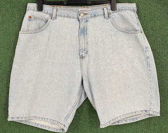 VTG 90's Mo Jeans Maurice Malone Black Jean Denim Baggy Shorts