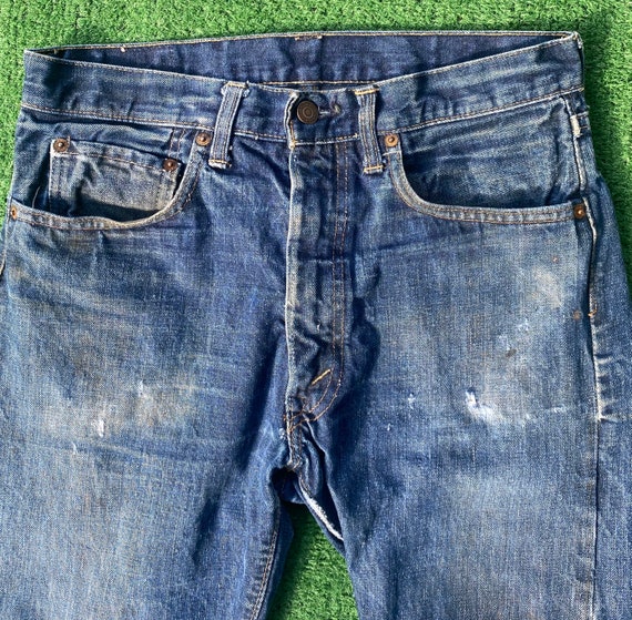 Vintage 70s Levis 505 0217 XX Selvedge Big E Talon Zipper 8 - Etsy
