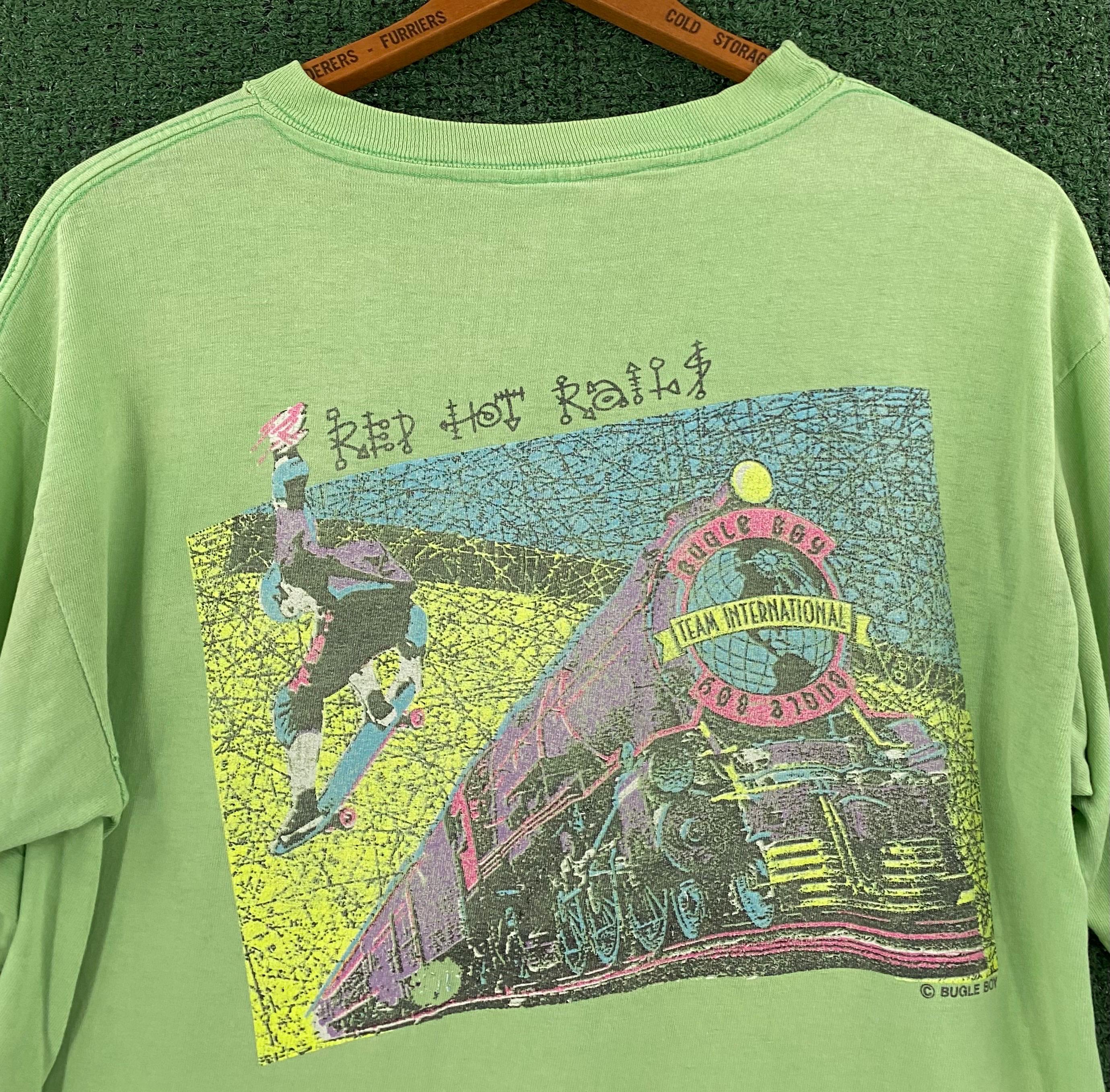 VTG 90年代 ビューグルボーイ スケートボード ホットレール ダメージ 
