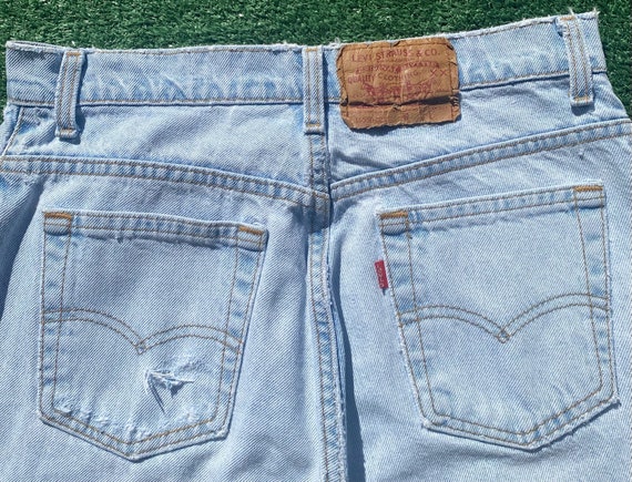 VTG 90’s Levis 532 Distressed Denim Jeans Women’s… - image 6