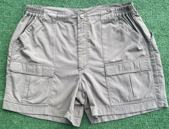 Vintage 90s LL Bean Outdoors Nylon Field Stand up Shorts Mens Size