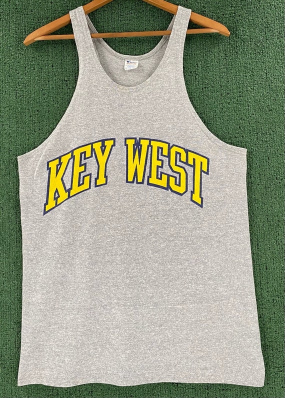 VTG 80’s Champion Key West Florida Tank Top Men’s 