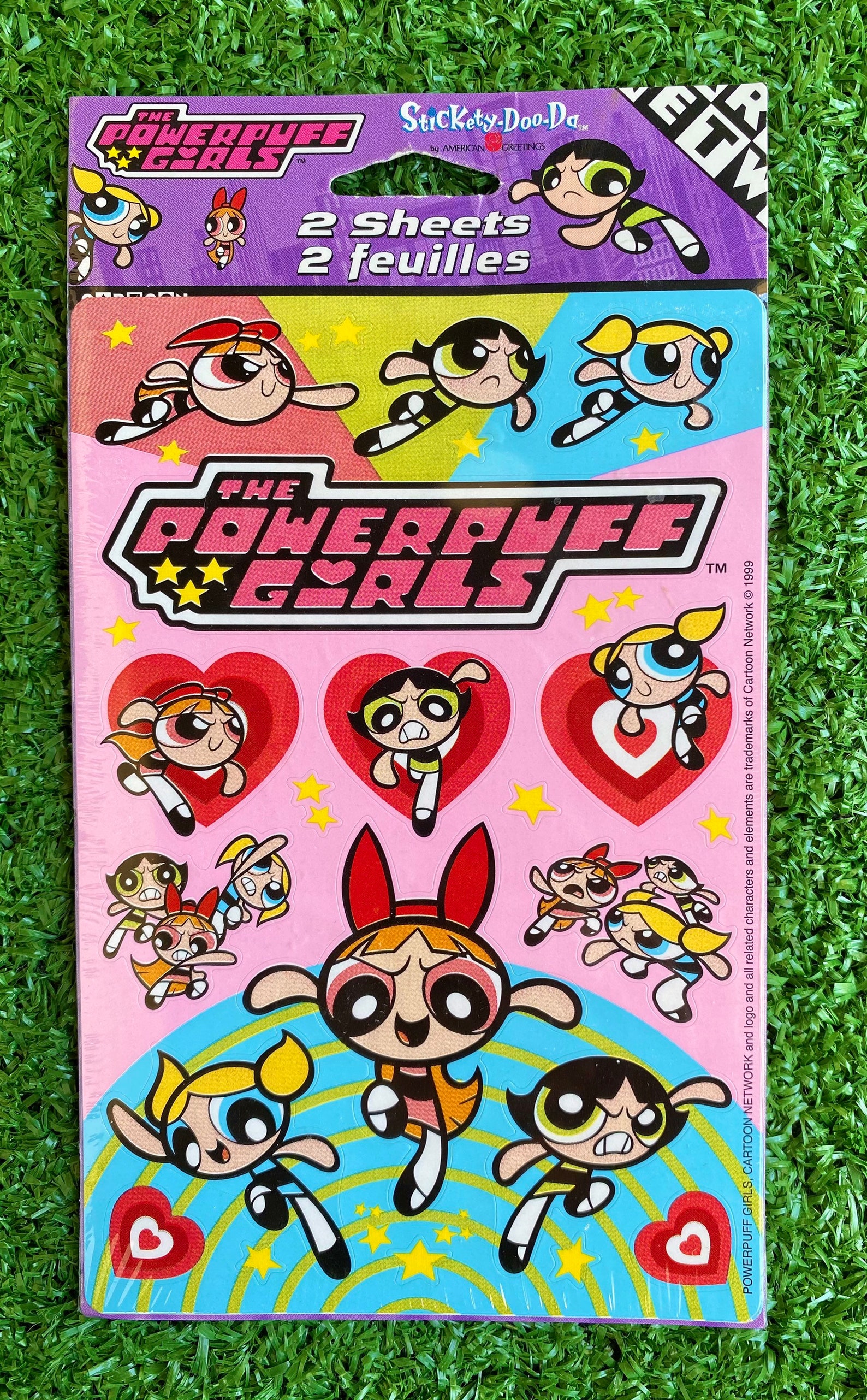 powerpuff girls stickers 2001 new etsy