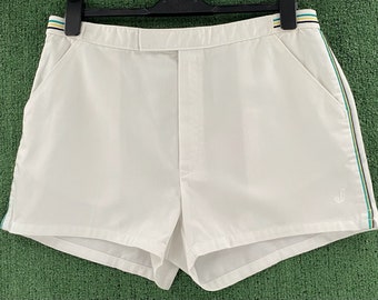 Vintage des années 80 Jantzen retro short short homme taille 35 fabriqué aux États-Unis