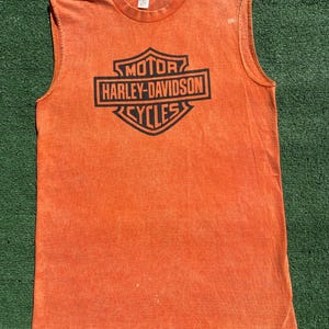 Harley Davidson Vintage Tank Top - Etsy