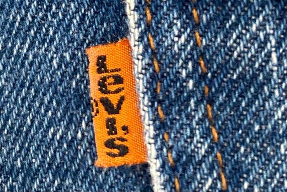 VTG 90’s Levi’s 517 Orange Tab Boot Cut Jeans Men… - image 7