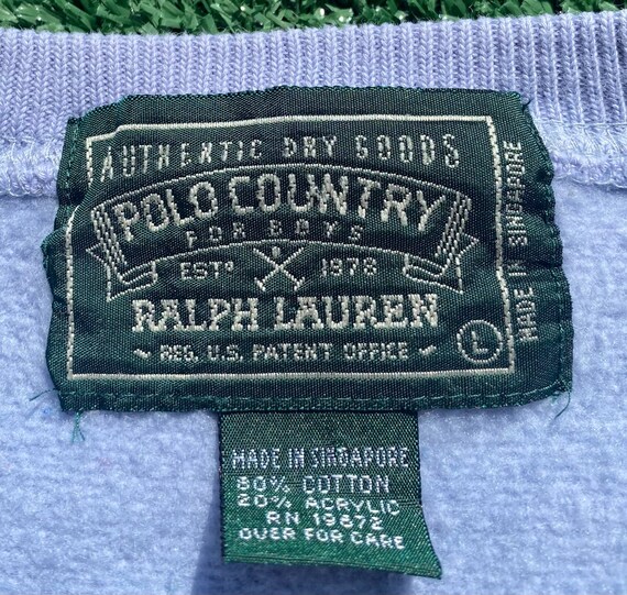 VTG 90’s Polo Ralph Lauren Polo Country Arrow Swe… - image 5