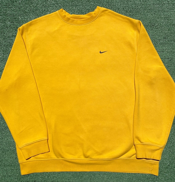 Yellow Sweatshirt Mustard Yellow Nike Crewneck Supreme Nike