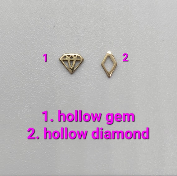 Om Tooth Gem, 18ct & 22ct Yellow & white Solid Gold