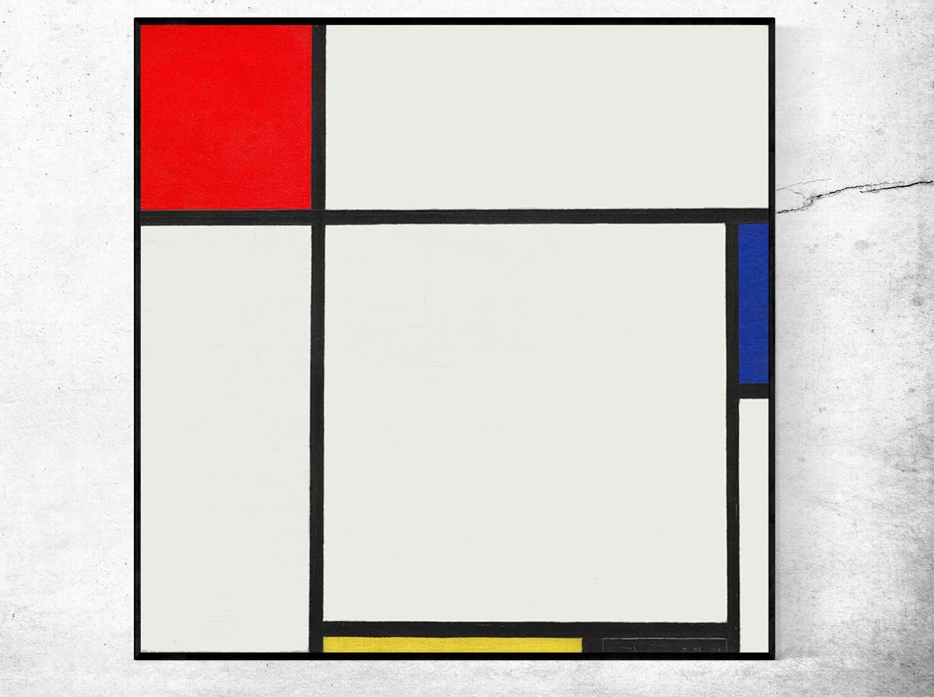 M12-Piet Cornelies Mondrianpop artnon-figurative artfine | Etsy