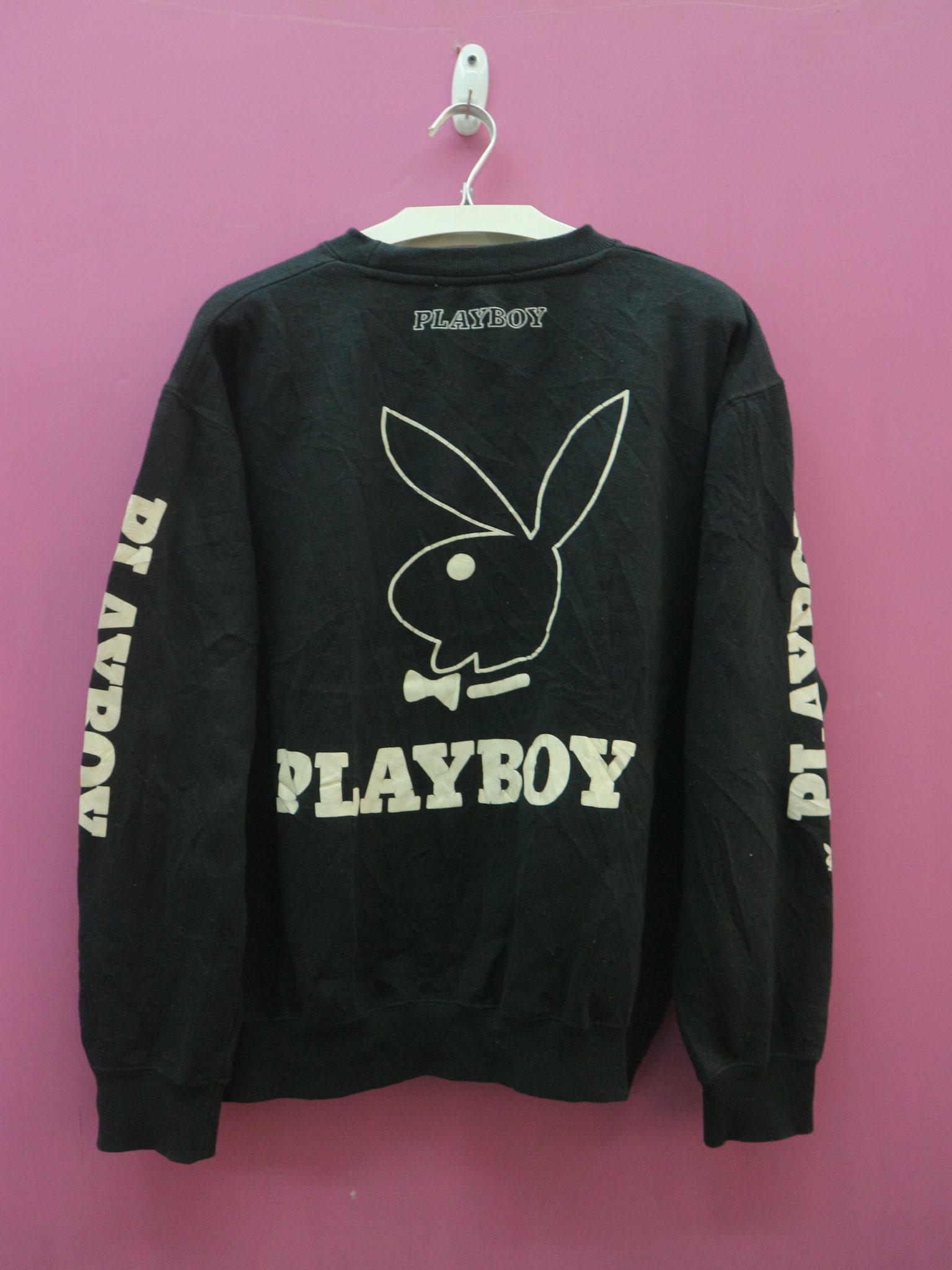 playboy sweatshirt blue