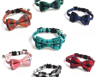 cat collar with bow