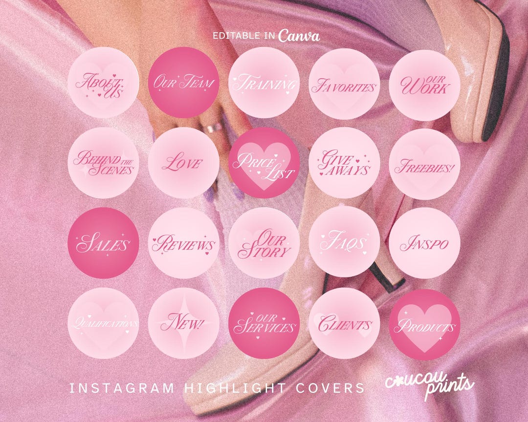 Instagram Highlight Covers, Insta Highlight Covers for Beauty Hair ...