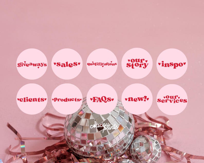 Pink Instagram Highlight Covers, Cute Insta Highlight Cover, Pastel ...