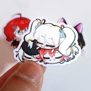 Wuthering Waves Sticker Collection Rover, Danjin, Jinzhou Beans (Jinshi x Changli x Sanhua)